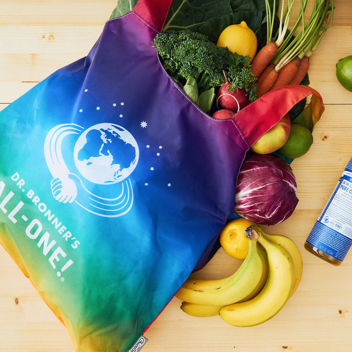 Dr Bronners Rainbow ChicoBag Everyday Care