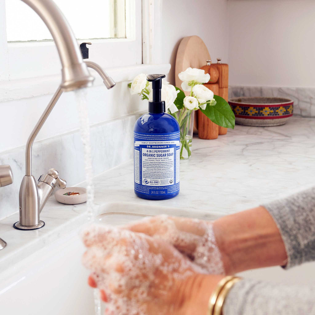 Peppermint  Organic Sugar Soaps Everyday Care