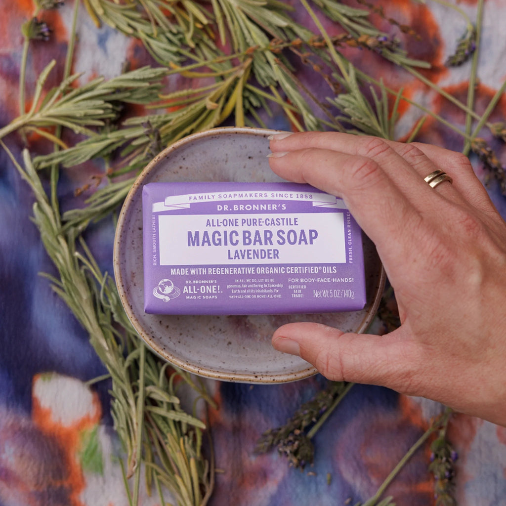 Lavender  PureCastile Magic Bar Soap Everyday Care