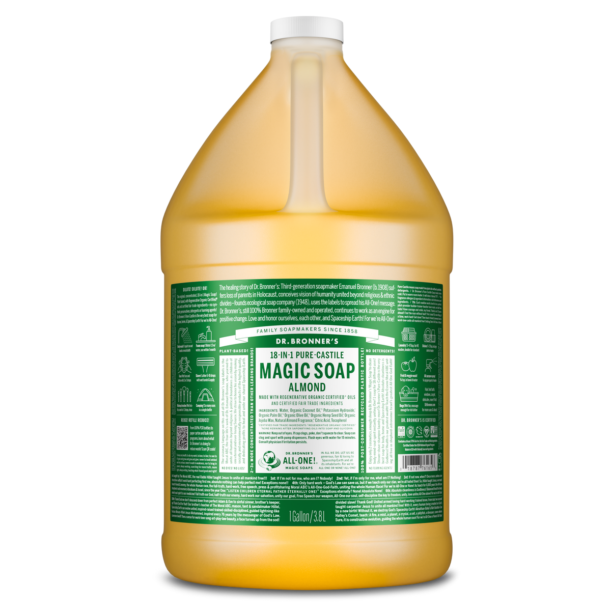 Almond  PureCastile Magic Soap Everyday Care