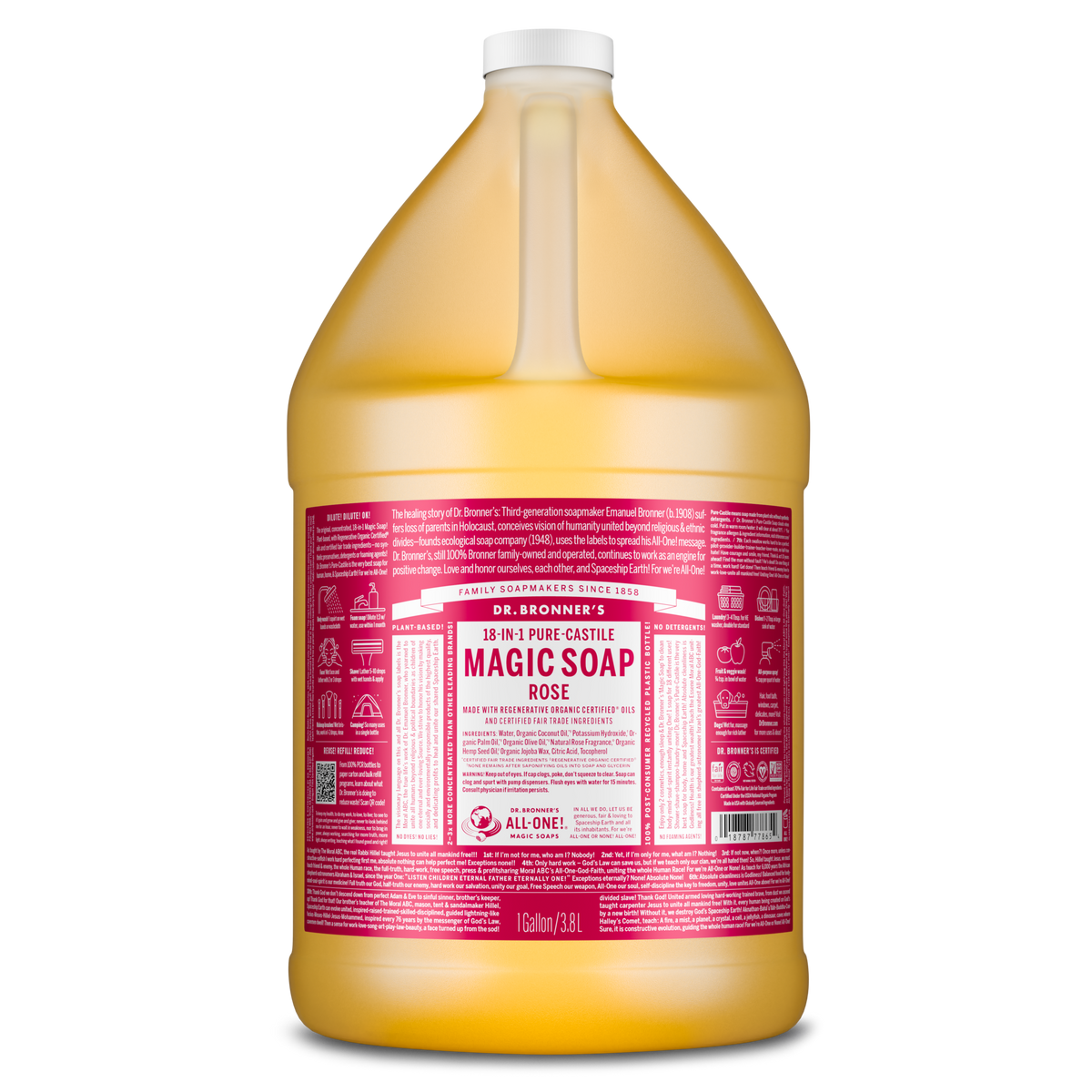 Rose  PureCastile Magic Soap Everyday Care