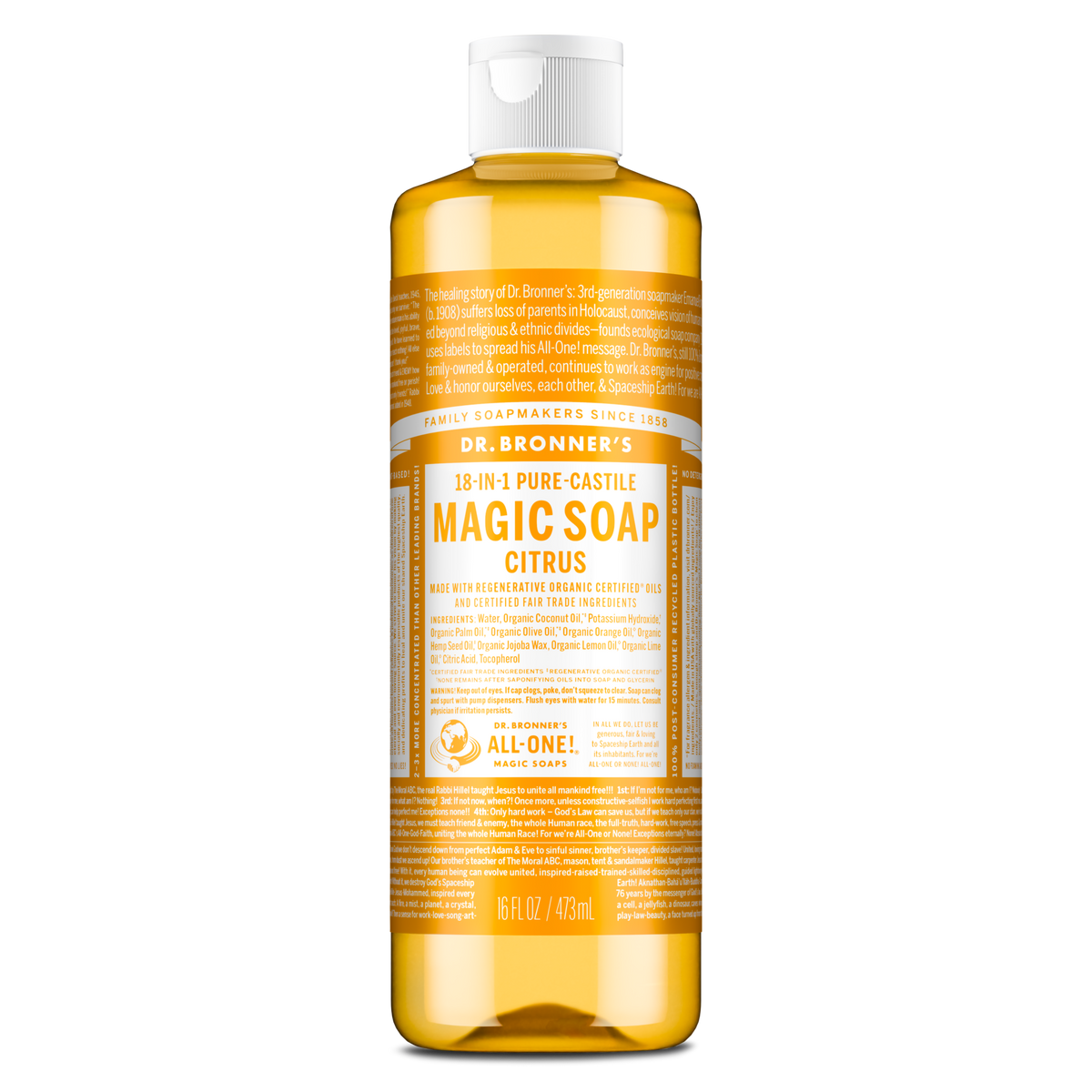 Citrus  PureCastile Magic Soap Everyday Care