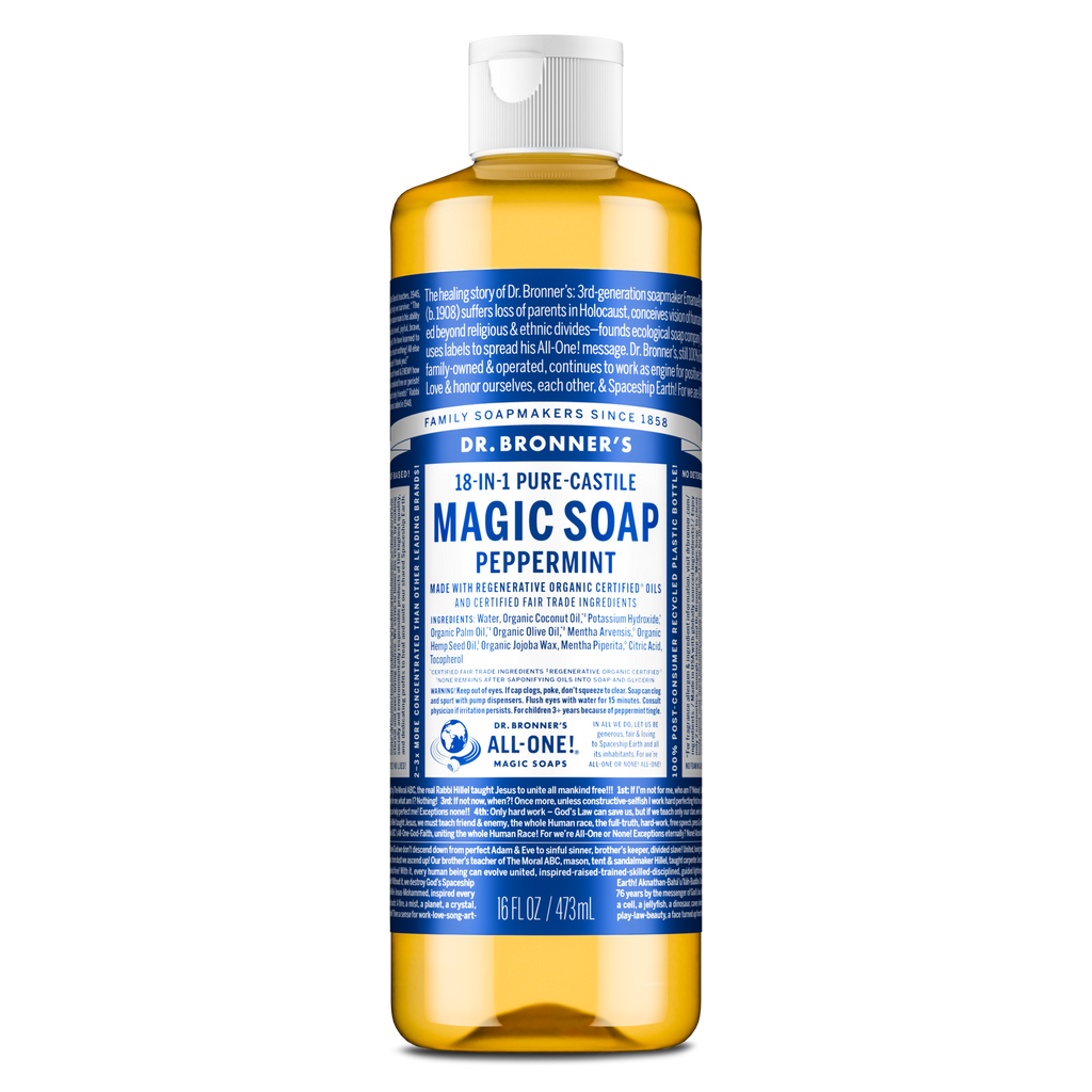 Peppermint  PureCastile Magic Soap Everyday Care