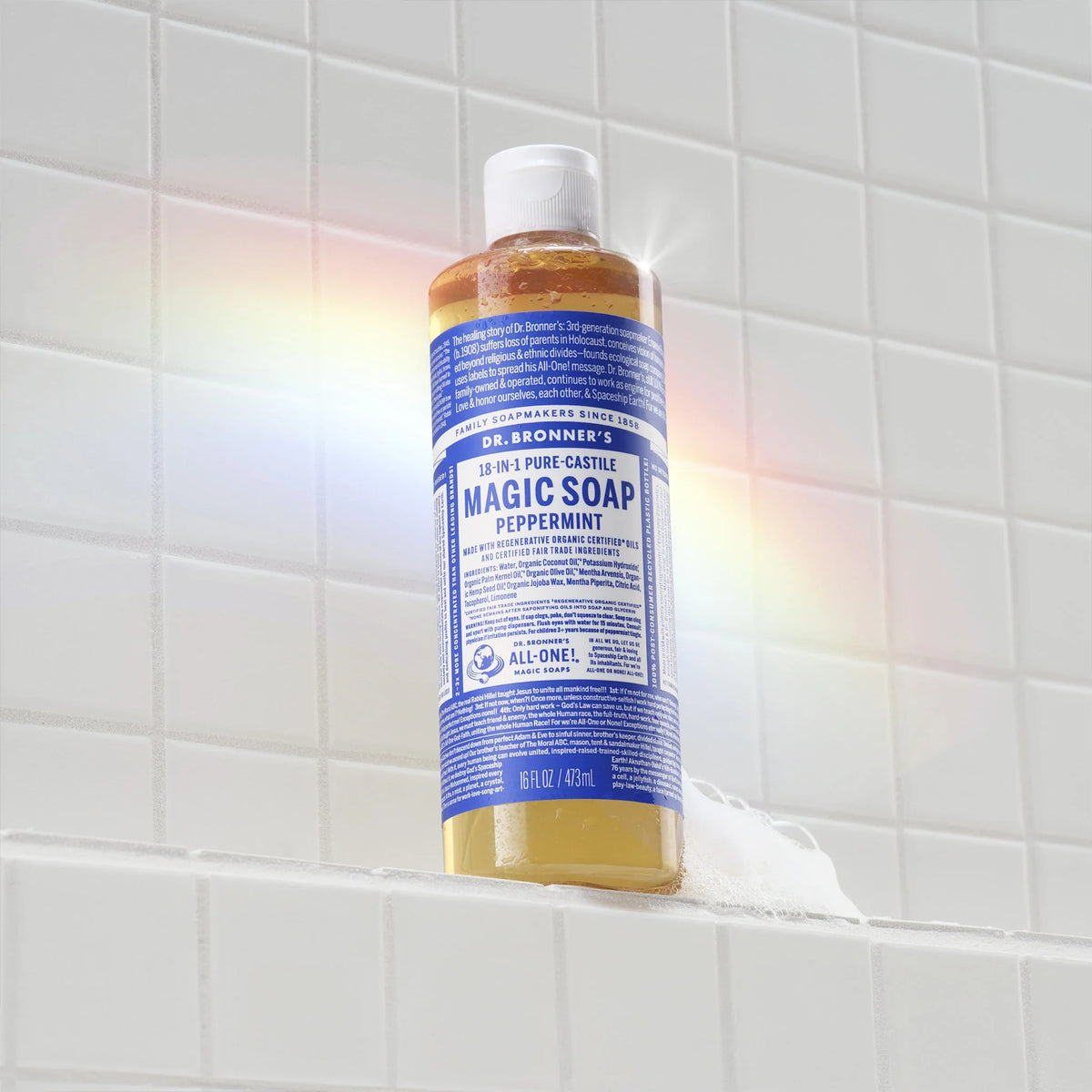 Peppermint  PureCastile Magic Soap Everyday Care