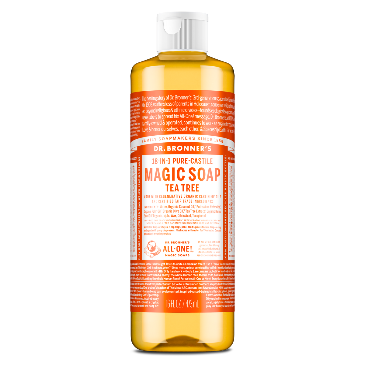 Tea Tree  PureCastile Magic Soap Everyday Care