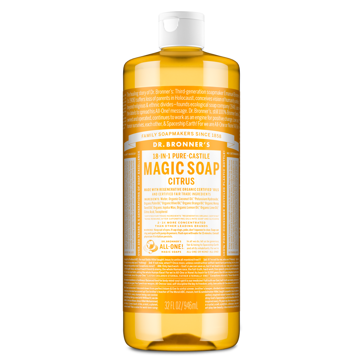Citrus - Pure-Castile Magic Soap product image 1