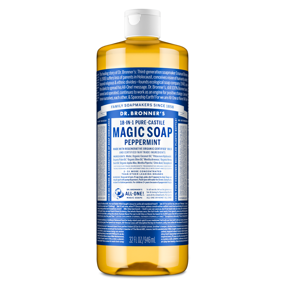 Peppermint - Pure-Castile Magic Soap product image 1
