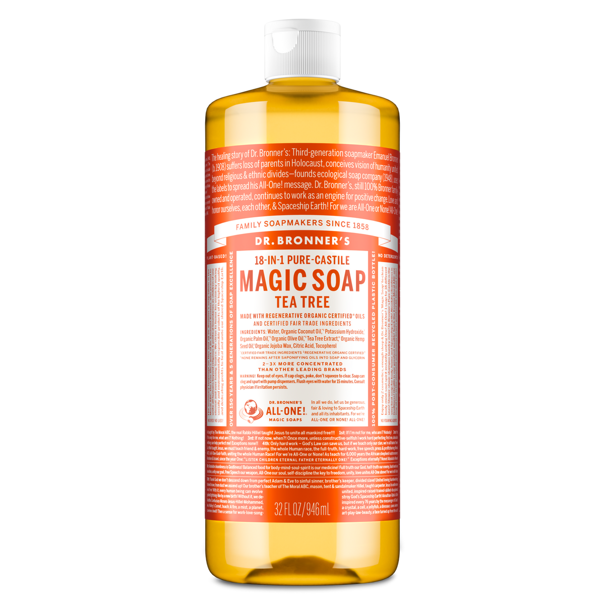 Tea Tree - Pure-Castile Magic Soap product image 1