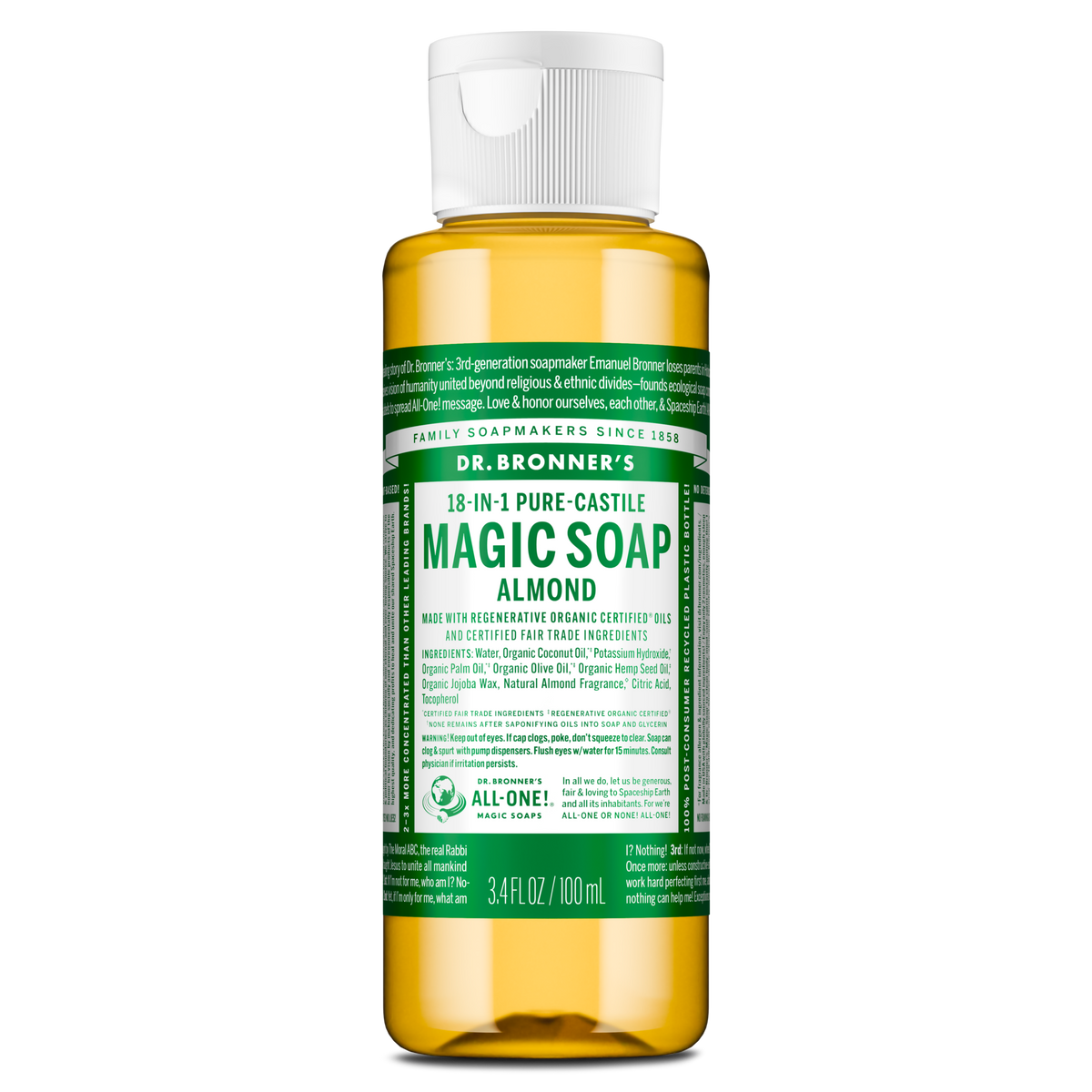 Almond  PureCastile Magic Soap Everyday Care