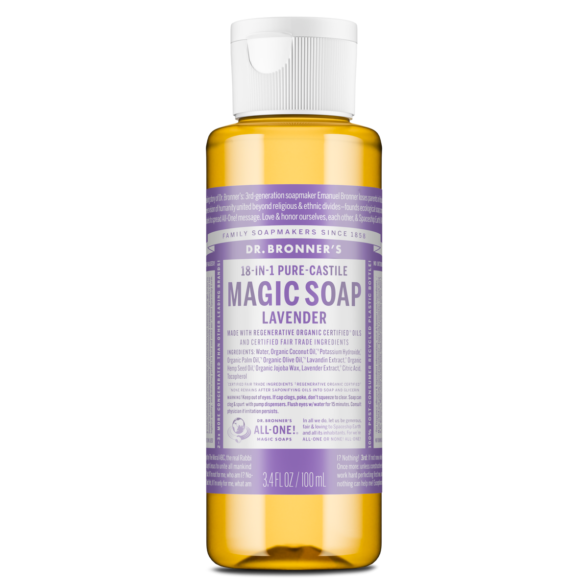Lavender  PureCastile Magic Soap Everyday Care