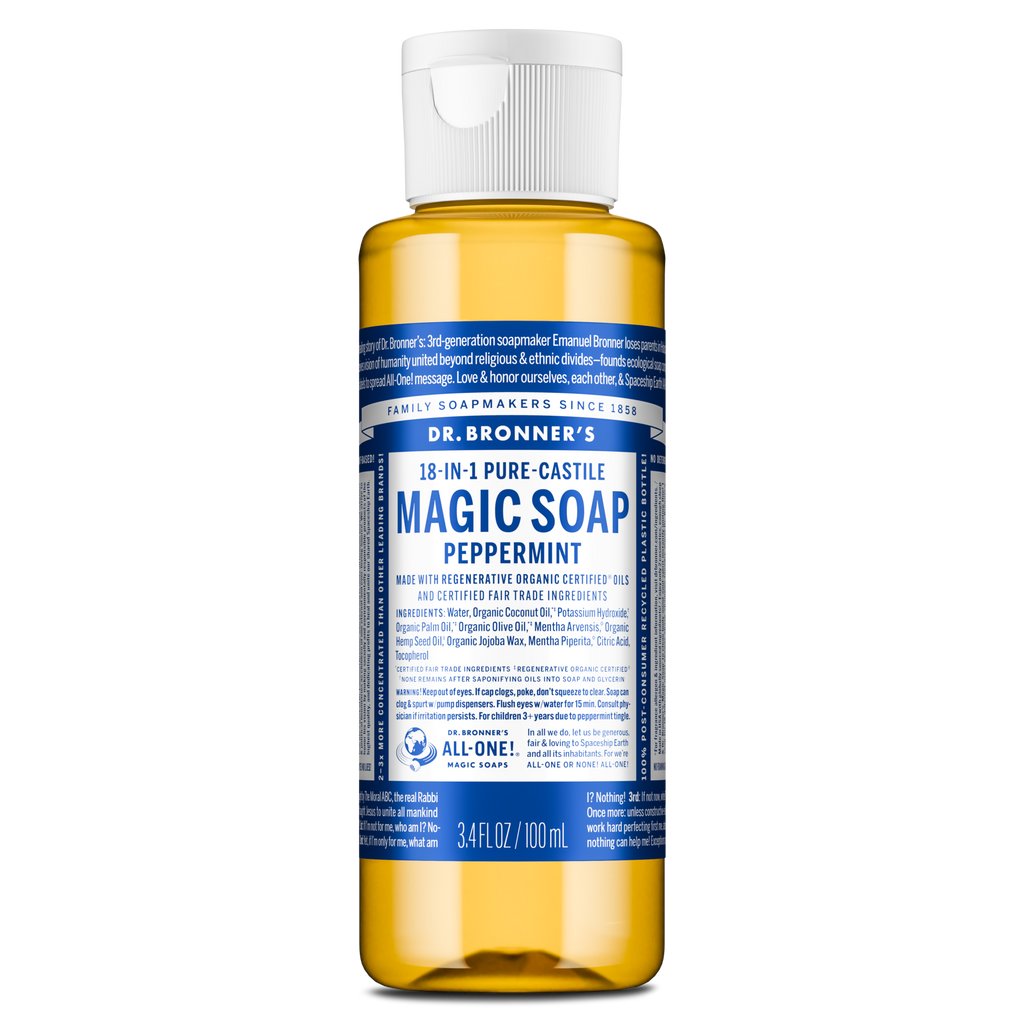 Peppermint  PureCastile Magic Soap Everyday Care