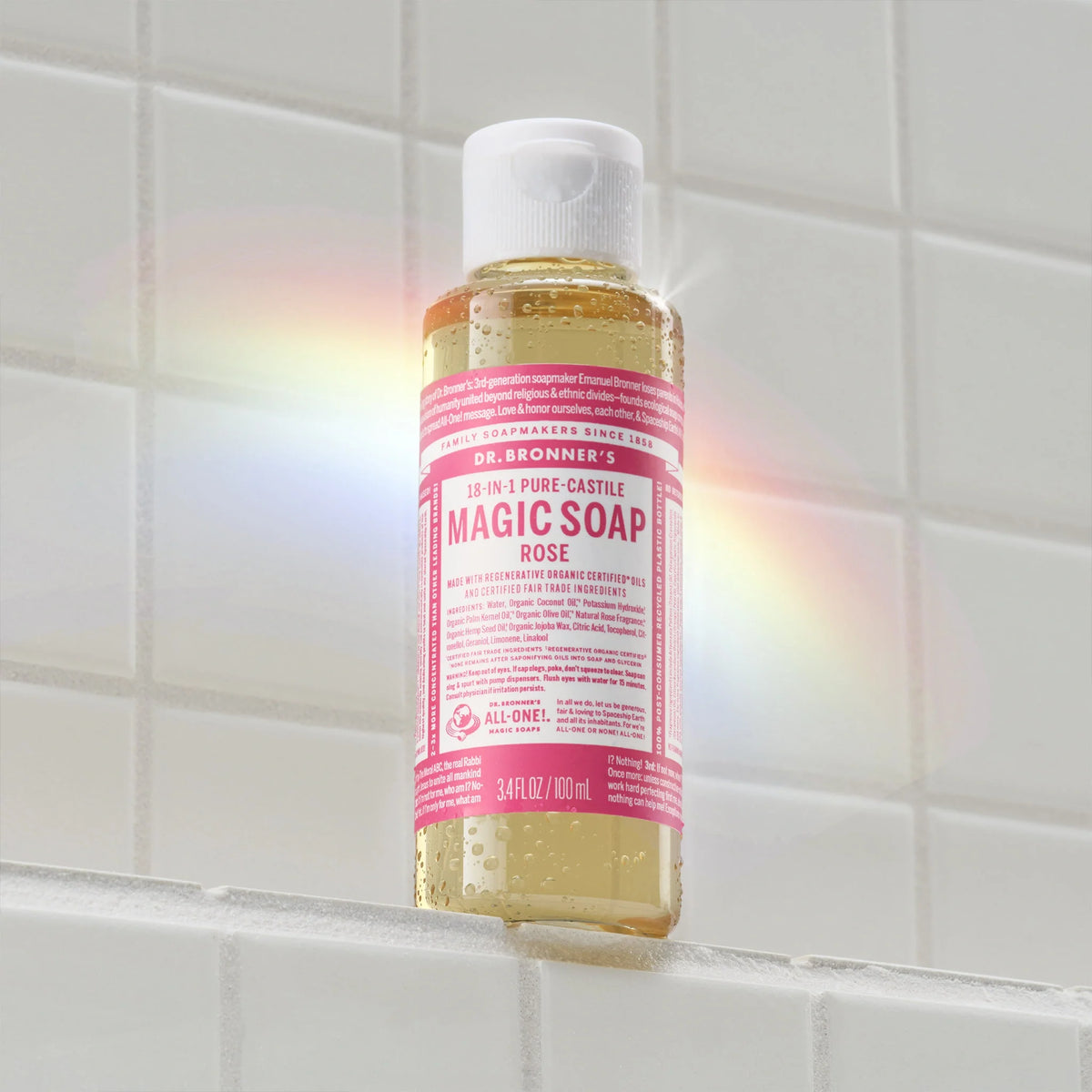 Rose  PureCastile Magic Soap Everyday Care