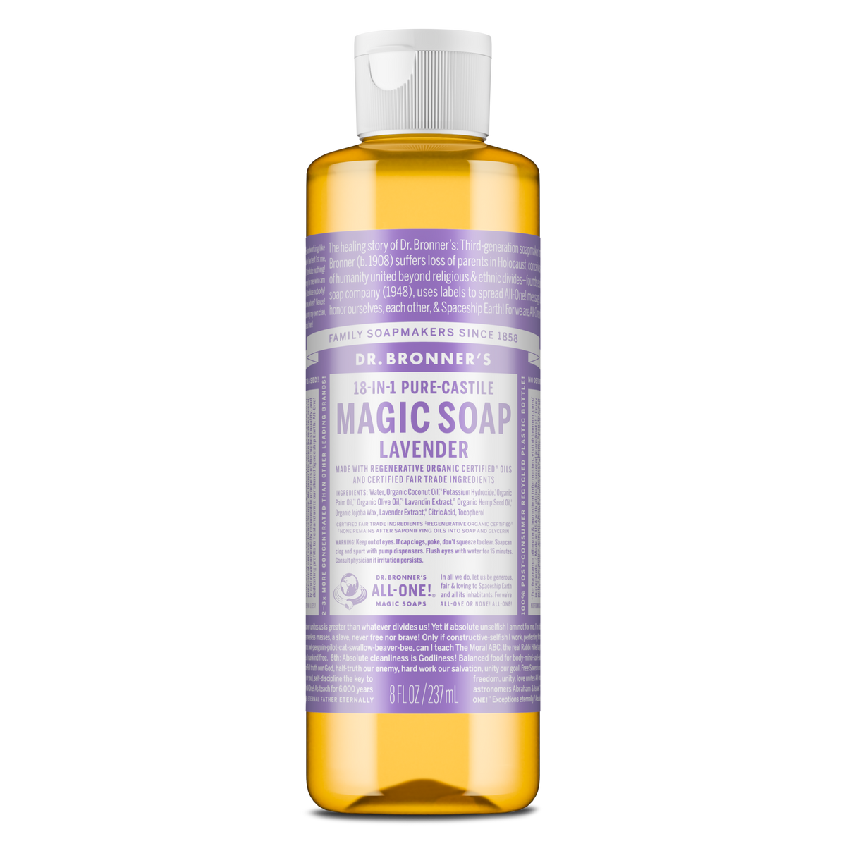 Lavender  PureCastile Magic Soap Everyday Care