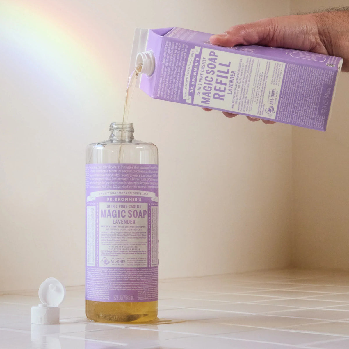 Lavender  PureCastile Magic Soap Refill Everyday Care