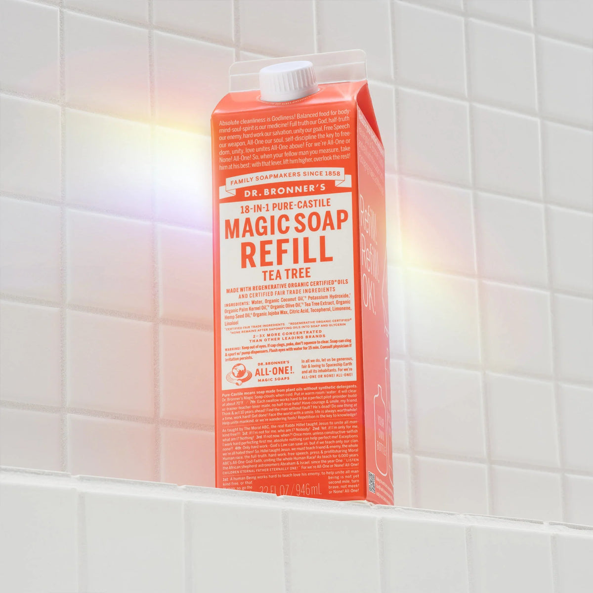 Tea Tree  PureCastile Magic Soap Refill Everyday Care